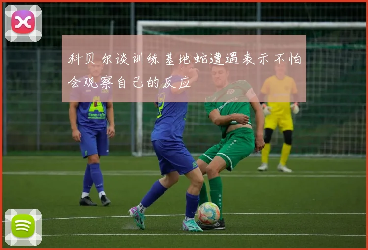 科贝尔谈训练基地蛇遭遇表示不怕会观察自己的反应